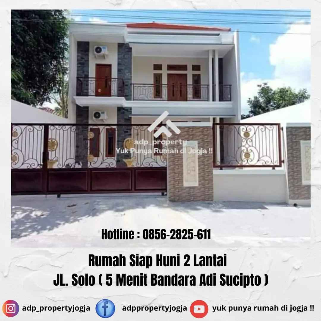 Rumah Mewah Siap Huni Di Jogja Lokasi Strategis Area Jl Solo