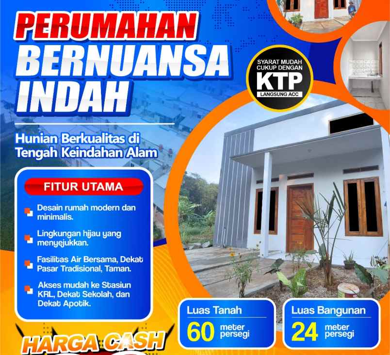 rumah murah anti banjir