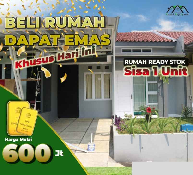 rumah murah kota bogor yang asri nyaman dan sejuk