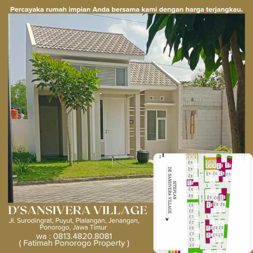 rumah nyaman syariah di ponorogo