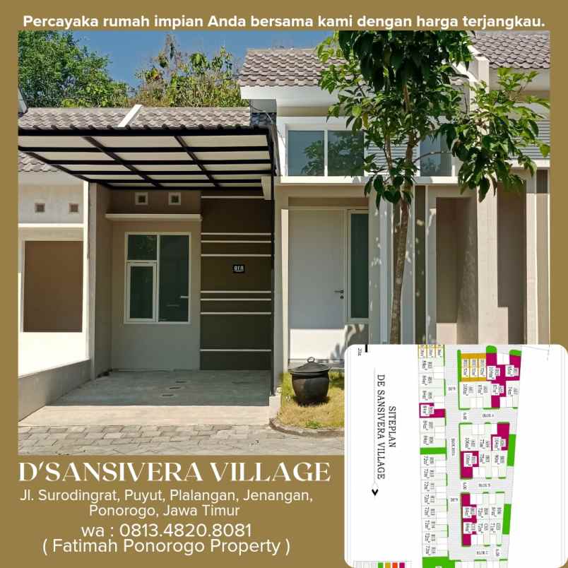 rumah nyaman syariah di ponorogo
