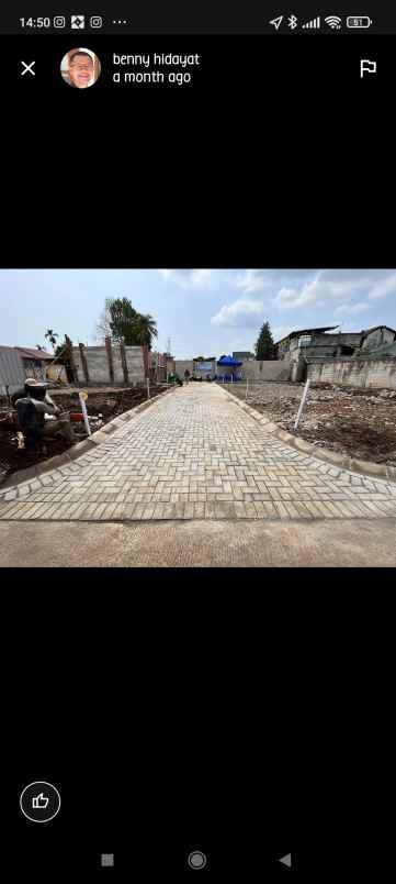 rumah scandinavia dekat stasiun depok