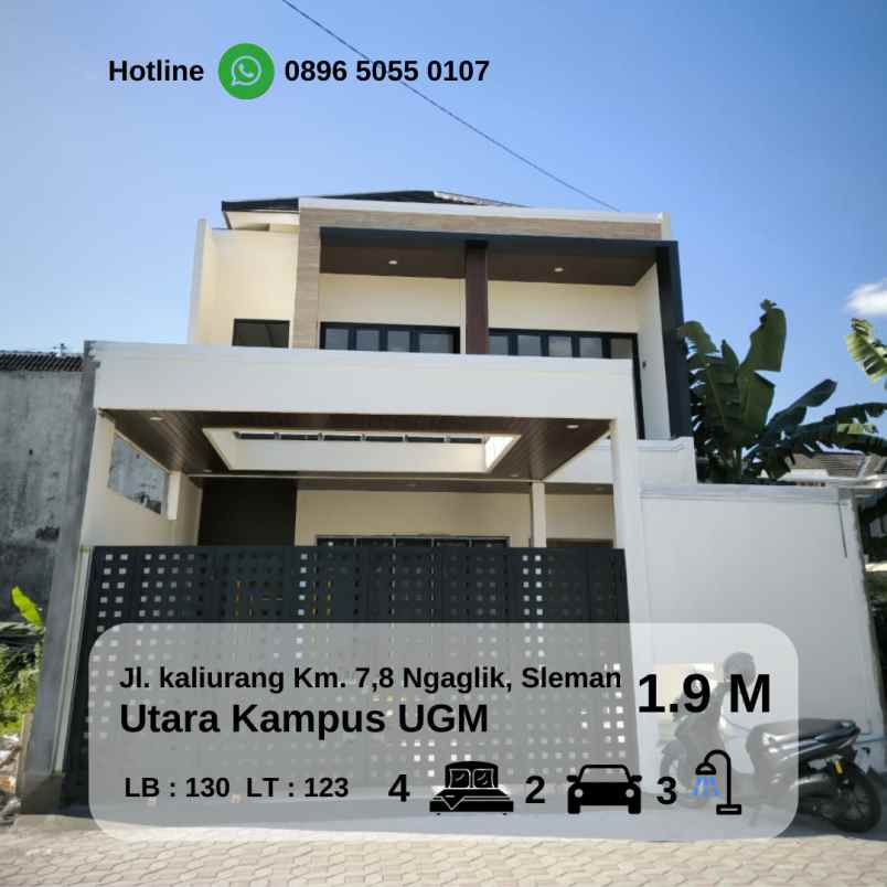 rumah siap bangun dekat kampus ugm