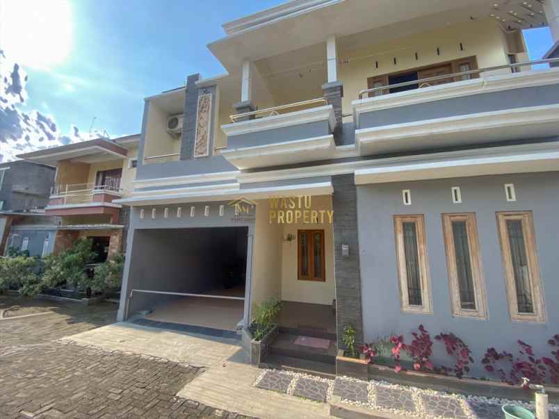 rumah siap huni di sleman lingkungan asri teratur