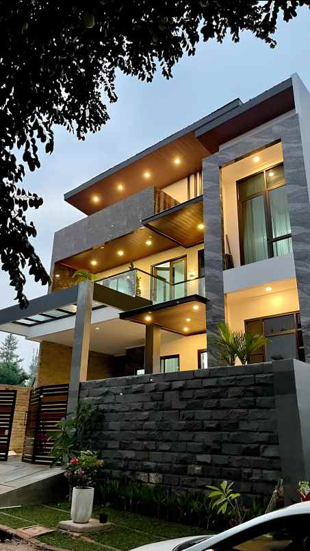 rumah sultan pondok cabe private pool super luas
