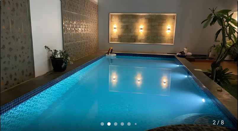rumah sultan pondok cabe private pool super luas