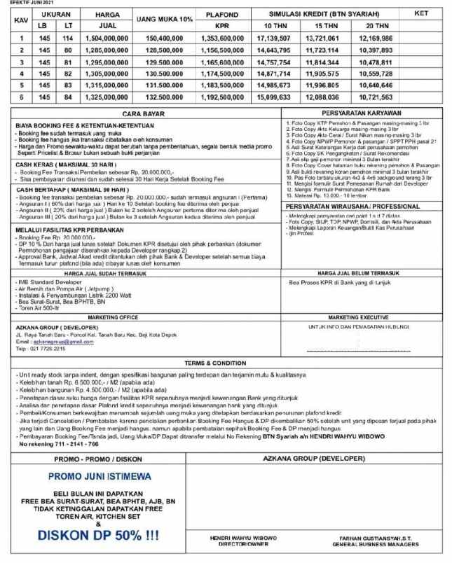 rumah tanah baru beji depok