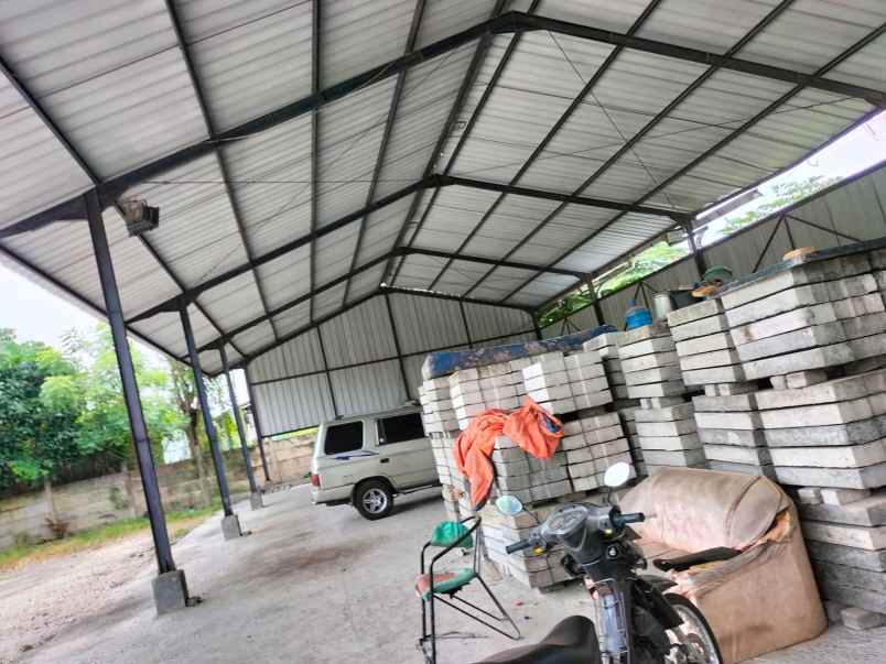 sewa workshop atau tanah di teluknaga kab tangerang