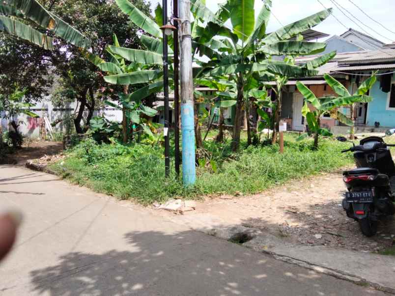 tanah 96 m2 huk bagus buat cluster di pekapuran depok