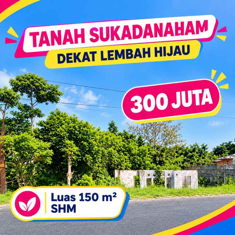 tanah kaliawi dekat lembah hijau bandar lampung