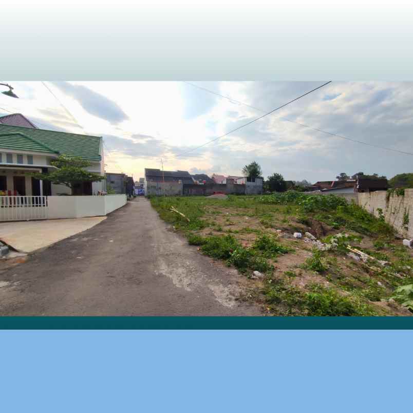 tanah kavling harga terjangkau di lingkungan perumahan