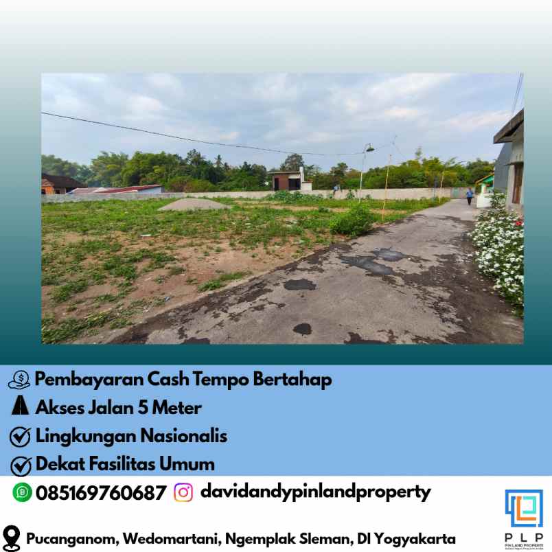 tanah kavling harga terjangkau di lingkungan perumahan