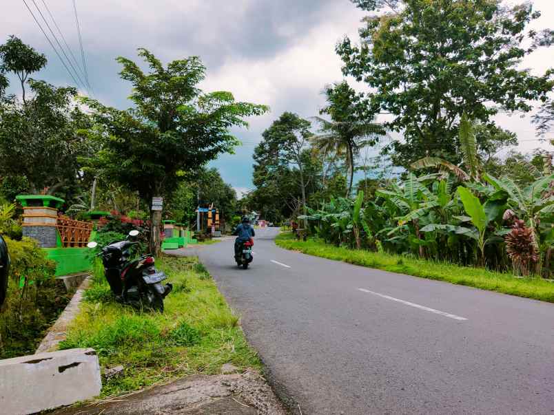 tanah tepi jl raya karangpandan