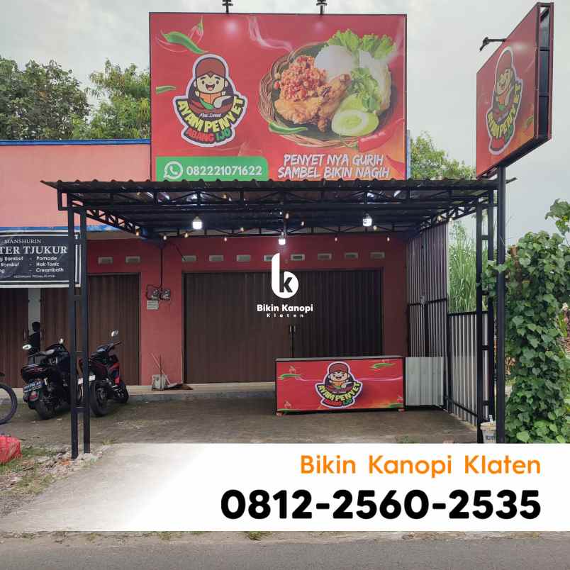 tukang kanopi jogja dan sekitarnya bikin kanopi klaten