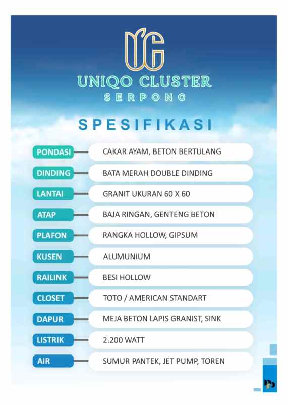 uniqo cluster serpong hunian nyamah untuk masa depan