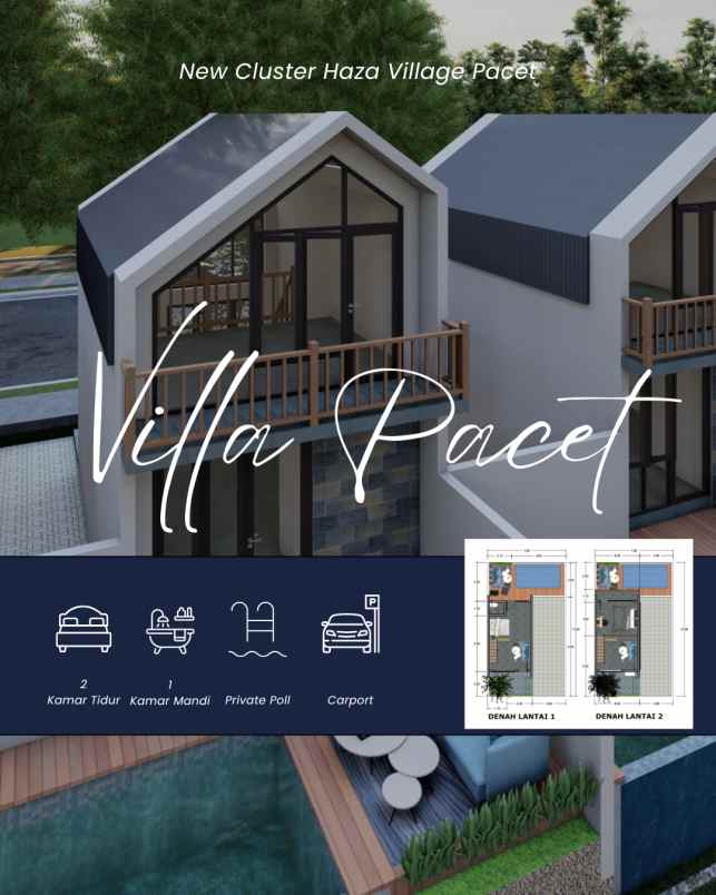 villa pacet 350 jutaan kawasan wisata pacet free shm