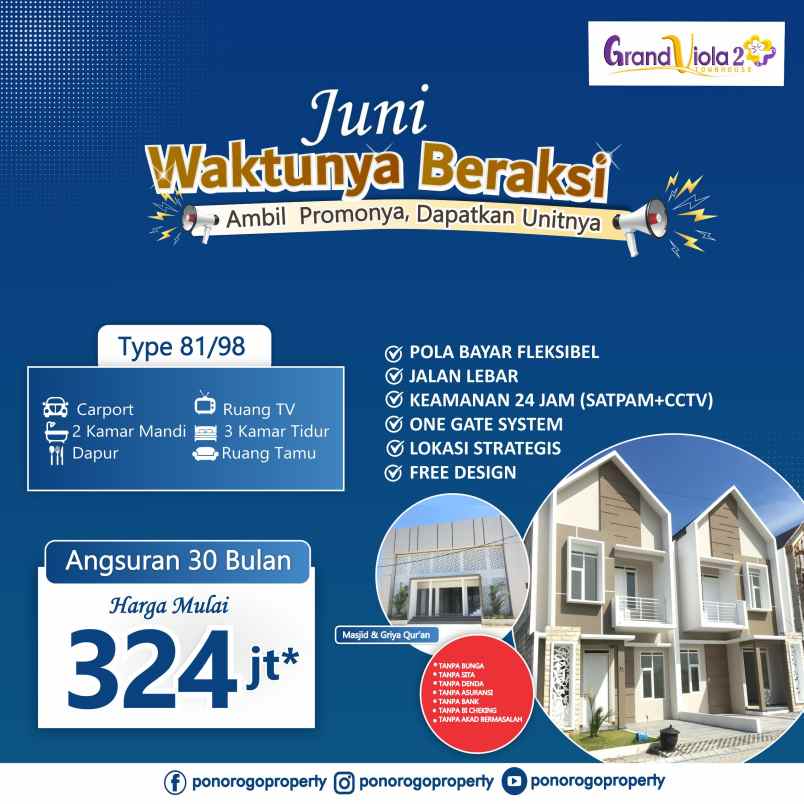 viral call dp 0 dapat rumah 100