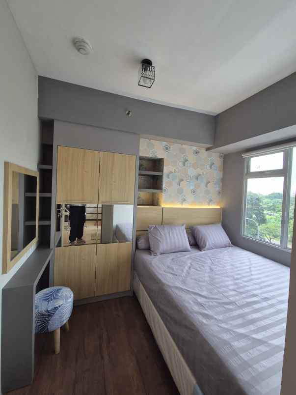 apartemen 3 br educity new siap huni kondisi furnished