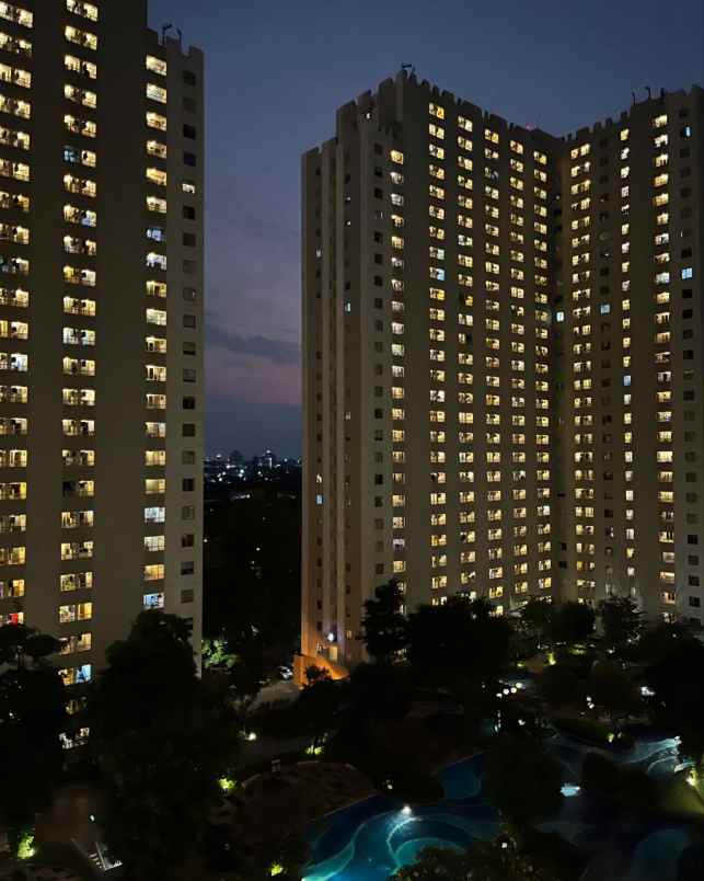 apartment educity pakuwon city siap huni furnish