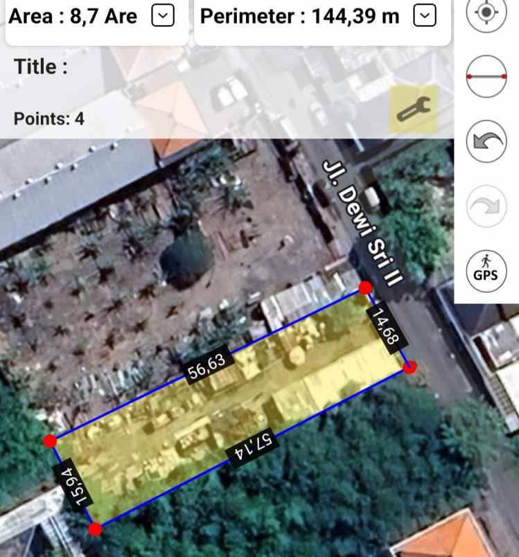 dijual 8 7 are jl dewi sri pararaton sunsetroad kuta