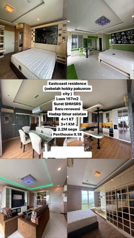 dijual apartemen apartement east coast