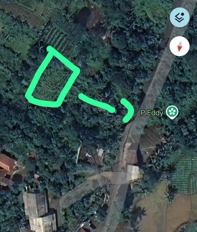 dijual cepat kebun cocok untuk investasi