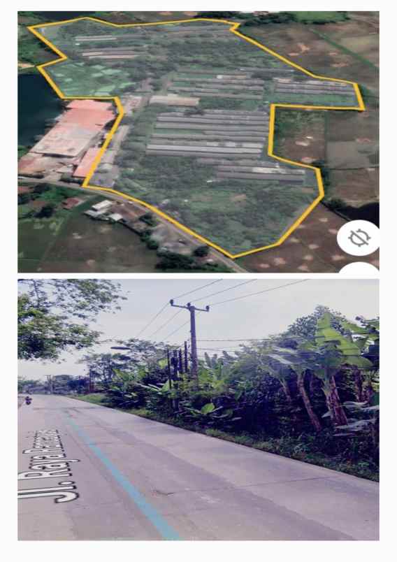 dijual cepat tanah 7 2 ha shm legok