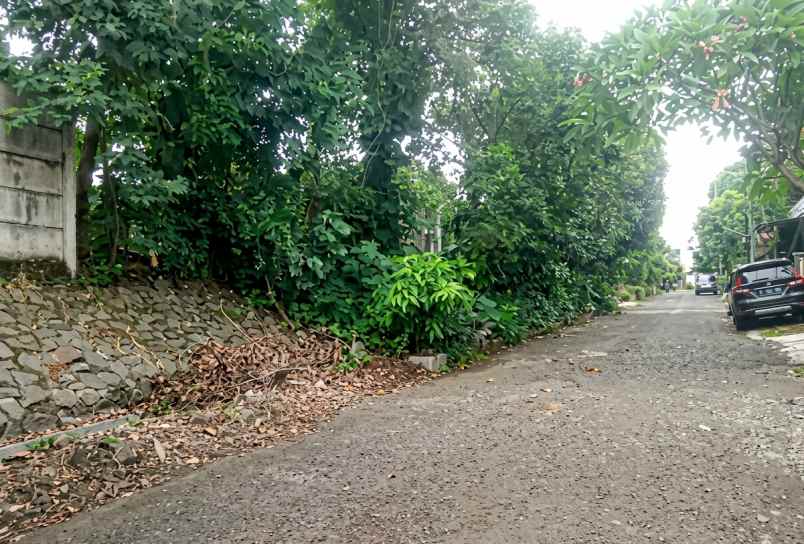 dijual cepat tanah dalam perumahan cinangka depok