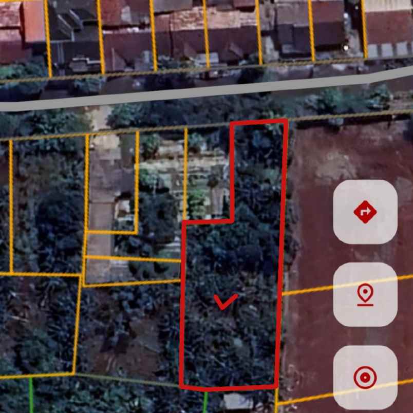 dijual cepat tanah dalam perumahan cinangka depok