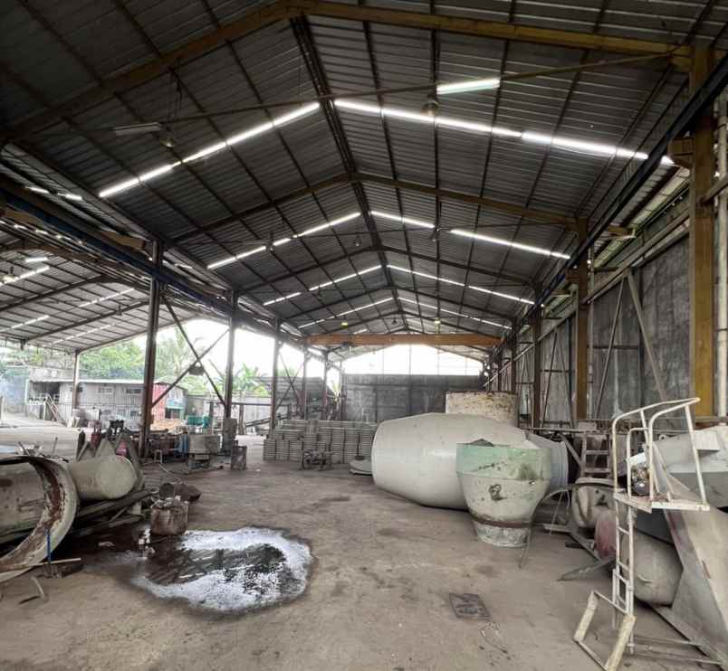 dijual gudang akses container di gunung putri bogor