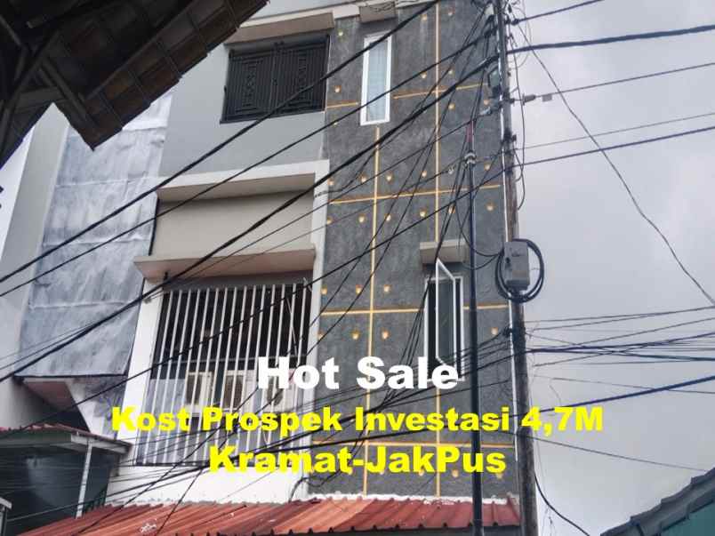 dijual kost kramat senen