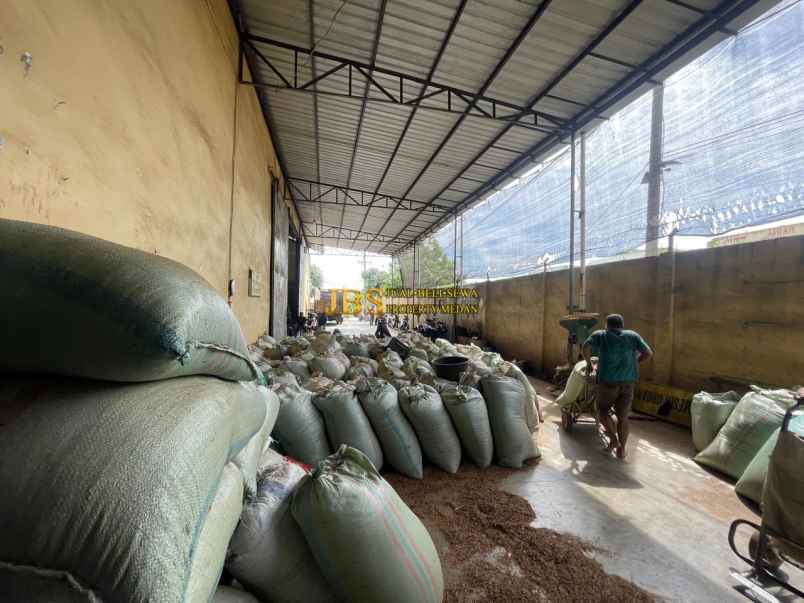 dijual ruko gudang kantor daerah kompos binjai jalan