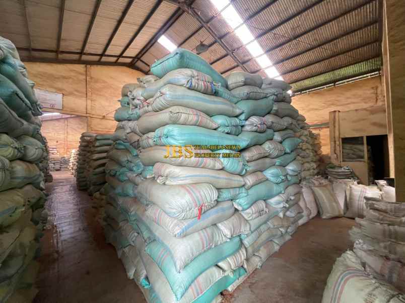 dijual ruko gudang kantor daerah kompos binjai jalan