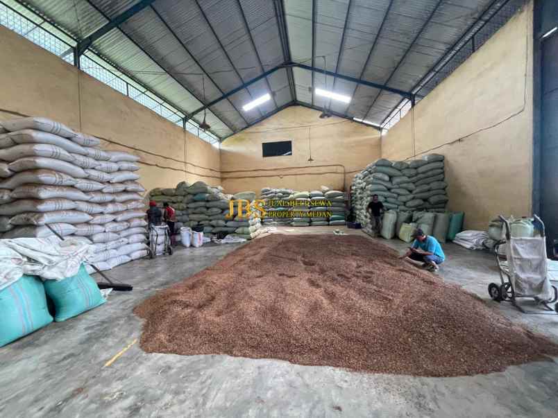 dijual ruko gudang kantor daerah kompos binjai jalan