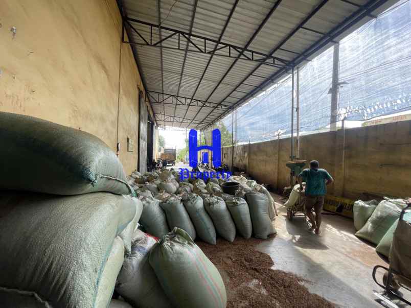 dijual ruko gudang kantor daerah kompos binjai jalan