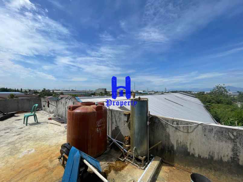 dijual ruko gudang kantor daerah kompos binjai jalan