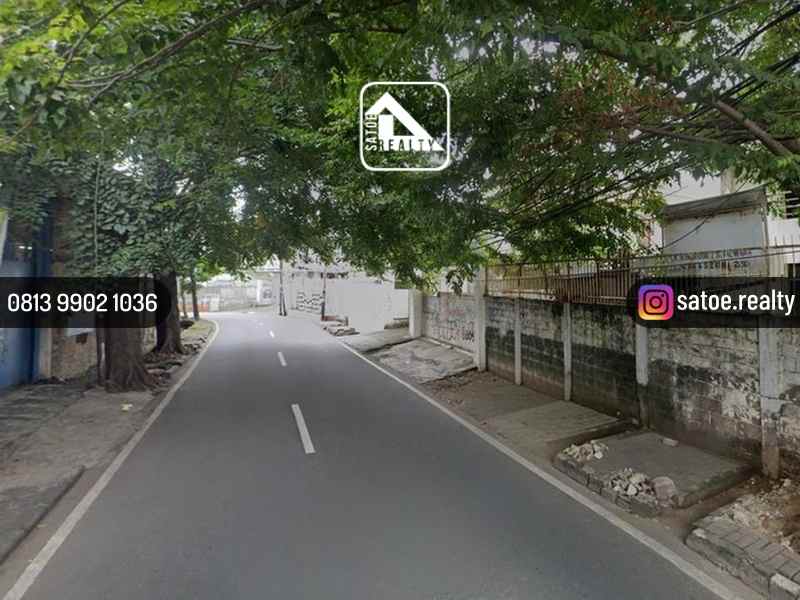 dijual ruko gudang kantor jl kemandoran kebayoran