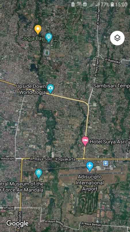dijual ruko gudang kantor jl ringroad utara maguwo