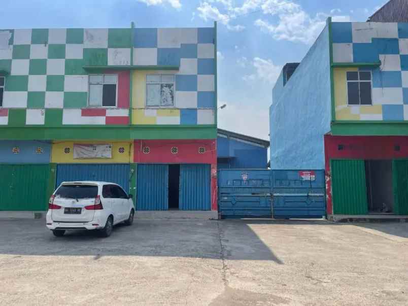 dijual ruko gudang kantor jl soak simpur