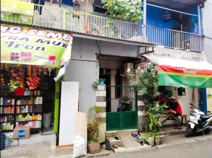 Dijual 4 Kios Dan Kontrakan 5 Kamar Lokasi Tambora Jakarta Barat