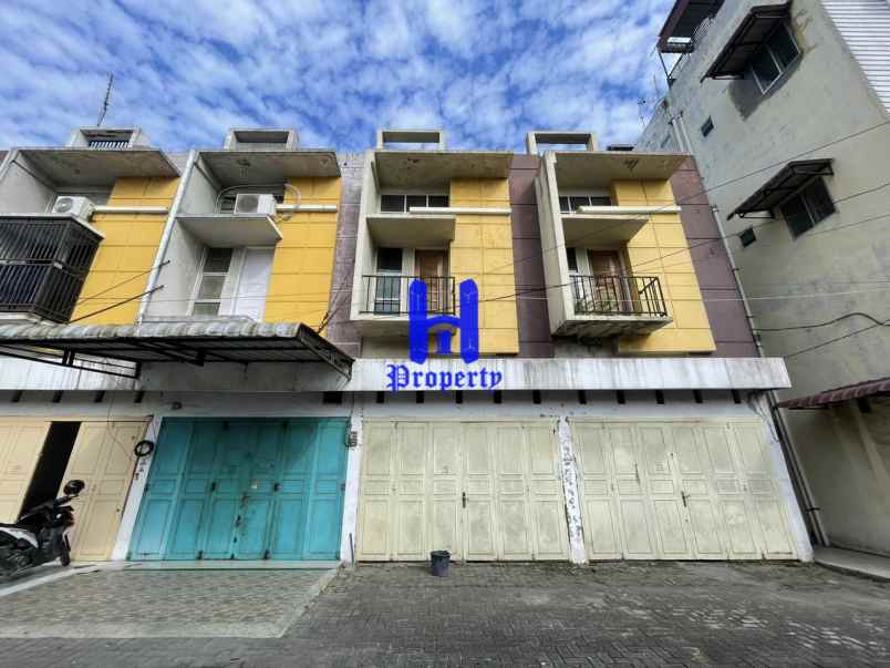 dijual ruko gudang kantor komplek denali jalan denai