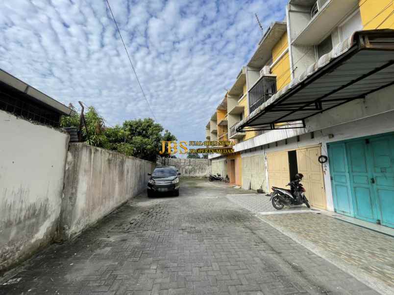 dijual ruko gudang kantor komplek denali jalan denai