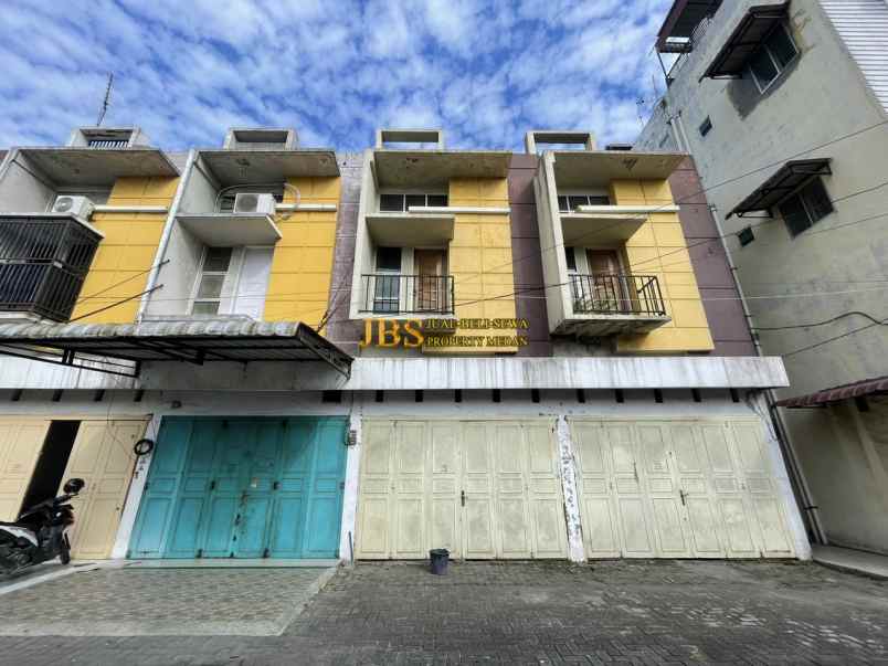 dijual ruko gudang kantor komplek denali jalan denai