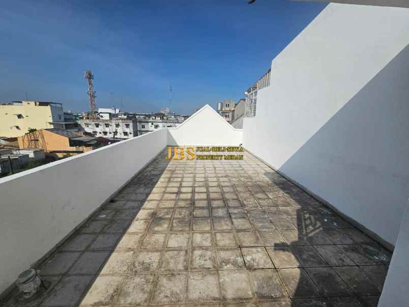 dijual ruko gudang kantor komplek krakatau mas jalan