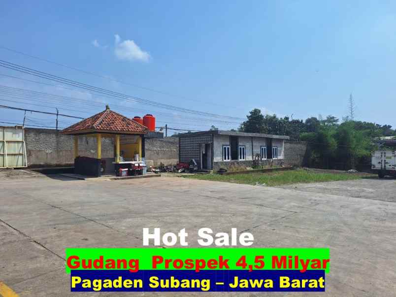 dijual ruko gudang kantor pagaden