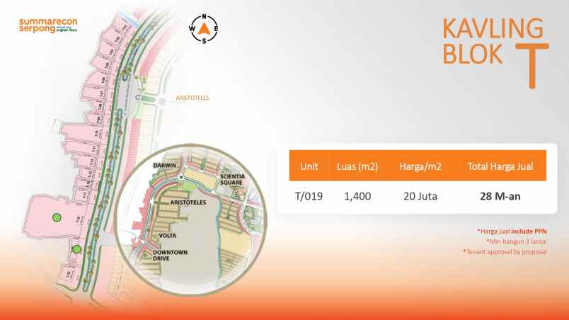 dijual ruko gudang kantor sepong