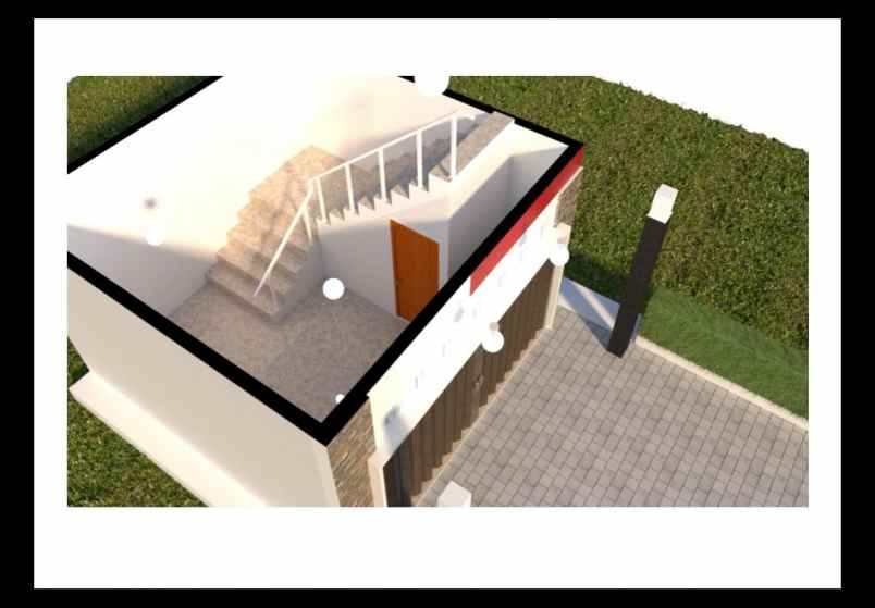 dijual rumah 1 lantai tipe mezanine di cileunyi