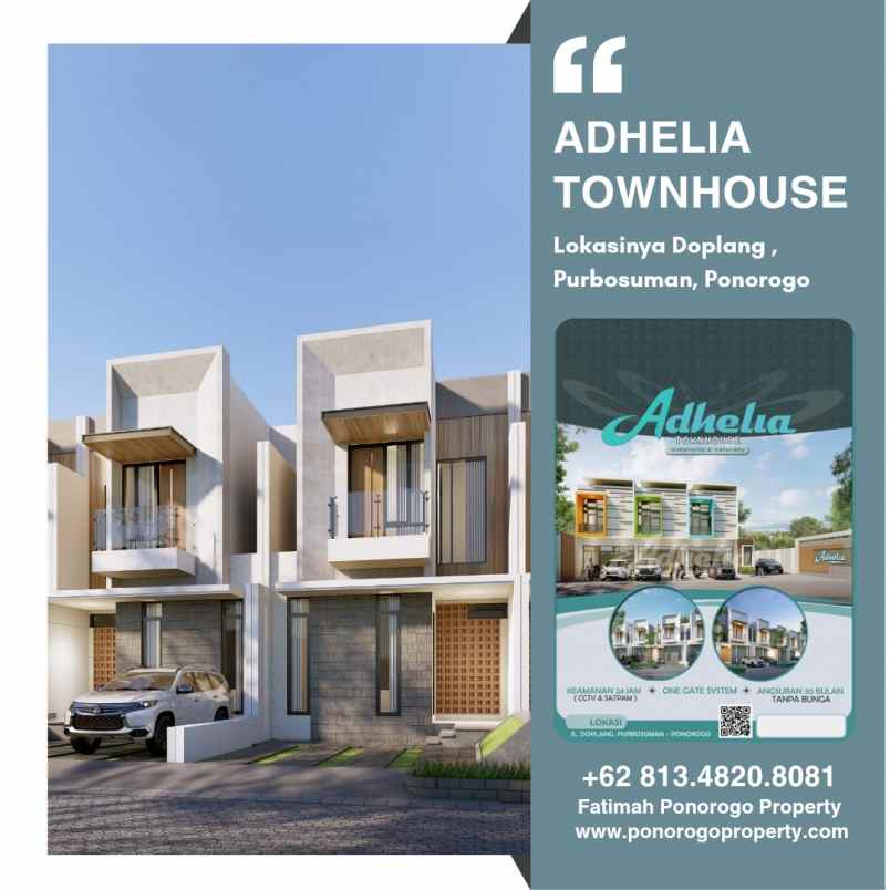 dijual rumah 1unit terakhir ponorogo