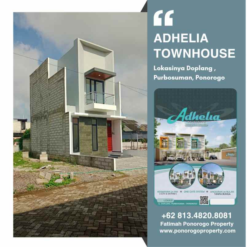 dijual rumah 1unit terakhir ponorogo
