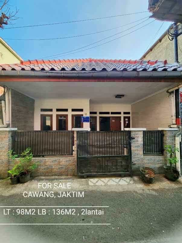 dijual rumah cawang jakarta timur